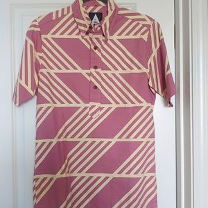 Mens Aloha Shirt Sig on Smith Pullover XS Pink